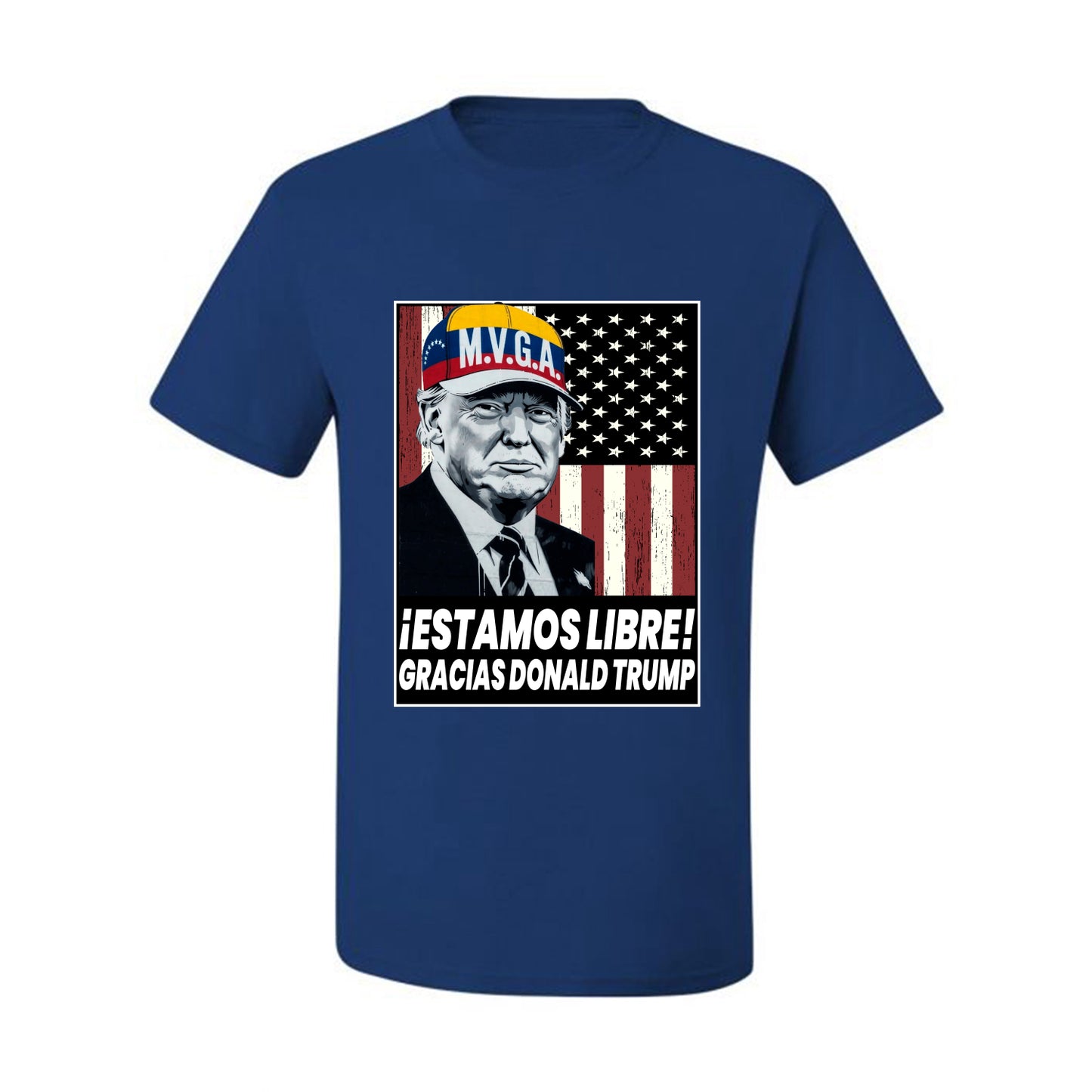 Estamos Libre, Gracias Donald Trump Make Venezuela Great Again Sweater, Unisex Men's T-Shirt
