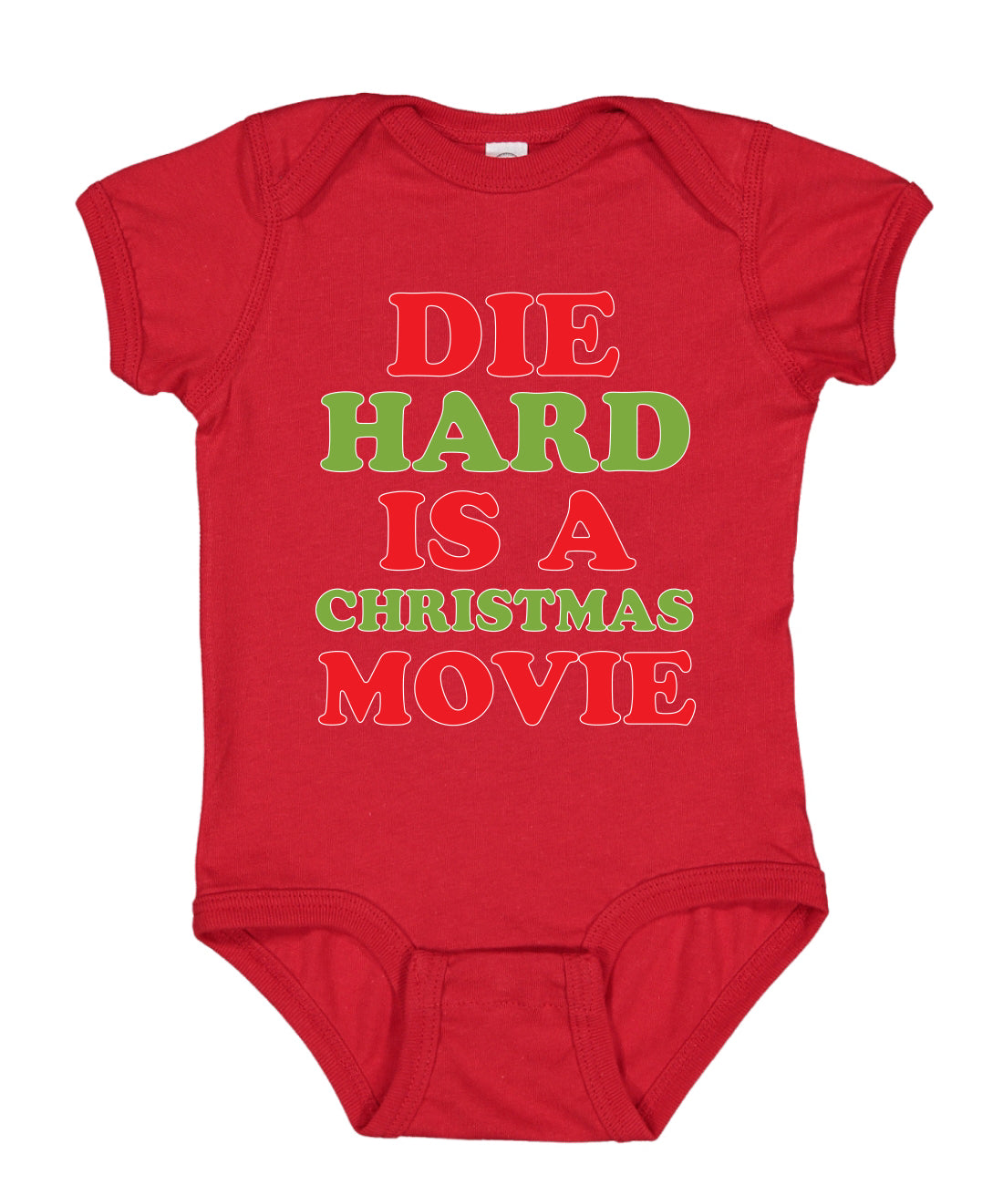 Die Hard is a Christmas Movie Christmas Sweater Baby Creeper Boys Girls Infant Bodysuit