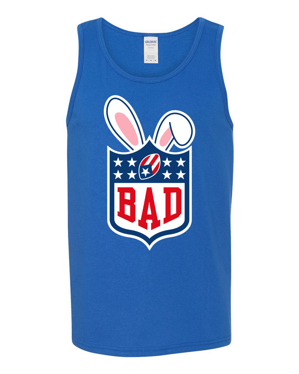 Bunny Bowl Football BAD Parody Sweater, Men Tank Top