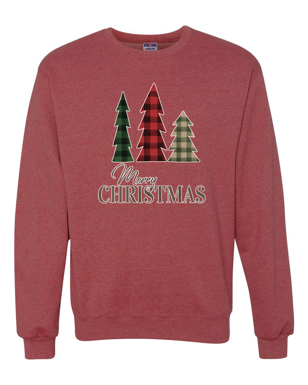 Dashing Through the Snow Snowmen Merry Christmas Unisex Crewneck Graphic Sweatshirt