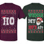 Where My Ho's At? Ho Ugly Christmas Matching Couples Crewneck T-Shirt