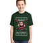 Merry Blitzmas, Football Christmas Sweater Design Ugly Christmas Sweater For Kids | Unisex Boys Girls Graphic Youth T-Shirt