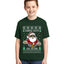 Santa Says 6 7 Meme Ugly Christmas Sweater For Kids | Unisex Boys Girls Graphic Youth T-Shirt