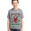 Merry Blitzmas, Football Christmas Sweater Design Ugly Christmas Sweater For Kids | Unisex Boys Girls Graphic Youth T-Shirt