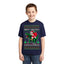 Santasaurus Dinosaur Santa Merry Christmas Christmas Unisex Boys Girls Graphic Youth T-Shirt