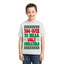 Too Cute For Ugly Sweaters Christmas Unisex Boys Girls Graphic Youth T-Shirt