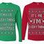 I Have Everything I Want for Christmas I'm Everything Couple Shirt Girlfriend Boyfriend Gift His and Hers Matching Ugly Christmas Couple Long Sleeve Shirt