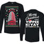 Nakatomi Plaza Christmas Party 1988 Ugly Christmas Front and Back Sweater Mens Long Sleeve Shirt