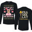 He Looks Like A Pink Nightmare Story Ugly Christmas Front and Back Sweater Mens Long Sleeve Shirt