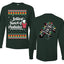 Jolliest Bunch of Assholes Xmas Movie Ugly Christmas Front and Back Sweater Mens Long Sleeve Shirt