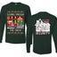 Dashing Through The Snow Classic 90s Holiday Movie Front and Back Unisex Ugly Christmas Sweater Mens Long Sleeve Shirt