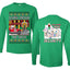 Dashing Through The Snow Classic 90s Holiday Movie Front and Back Unisex Ugly Christmas Sweater Mens Long Sleeve Shirt