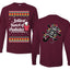 Jolliest Bunch of Assholes Xmas Movie Ugly Christmas Front and Back Sweater Mens Long Sleeve Shirt