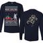 Christmas Vacation Merry Christmas Shitter's Full Ugly Christmas Front and Back Sweater Mens Long Sleeve Shirt