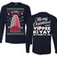 Nakatomi Plaza Christmas Party 1988 Ugly Christmas Front and Back Sweater Mens Long Sleeve Shirt