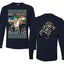 Merry Christmas Shitter's Full Ugly Christmas Front and Back Sweater Mens Long Sleeve Shirt