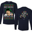 Shitter's Full Cousin Eddie Christmas Family Vacation Ugly Christmas Front and Back Sweater Mens Long Sleeve Shirt