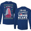 Nakatomi Plaza Christmas Party 1988 Ugly Christmas Front and Back Sweater Mens Long Sleeve Shirt
