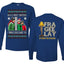 I Triple Dog Dare Ya Merry Story Ugly Christmas Front and Back Sweater Mens Long Sleeve Shirt