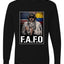 Venezuelan Dictator Maduro Captured F Around Find Out Sweater, Unisex Mens Long Sleeve Shirt