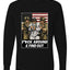 F Around & Find Out Venezuelan Dictator Maduro Captured Sweater, Unisex Mens Long Sleeve Shirt