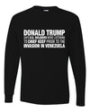 Viral Political Meme Shirt Sweater, Unisex Mens Long Sleeve Shirt