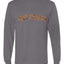 West Virginia  Camo Fill Orange Outline Sweater, Unisex Mens Long Sleeve Shirt