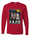 Venezuelan Dictator Maduro Captured F Around Find Out Sweater, Unisex Mens Long Sleeve Shirt