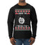 Under The Missle Toe Ugly Christmas Sweater Mens Long Sleeve Shirt