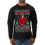 Damn Jackie I Can't Control the Weather Funny 70s Show Ugly Christmas Sweater Mens Long Sleeve Shirt