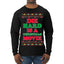Die Hard is a Christmas Movie Classic, McClane Hans Nakatomi Plaza Xmas Party Holiday Movies Ugly Christmas Sweater Mens Long Sleeve Shirt