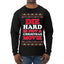 Die Hard is Not a Christmas Movie Classic, McClane Hans Nakatomi Plaza Xmas Party Holiday Movies Ugly Christmas Sweater Mens Long Sleeve Shirt