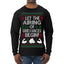Let the Airing of Grievances Begin Funny TV Sitcom Festivus Ugly Christmas Sweater Mens Long Sleeve Shirt