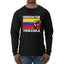 Freedom For Venezuelan Raised Fist Sweater, Unisex Mens Long Sleeve Shirt