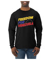 Freedom For Venezuelan Sweater, Unisex Mens Long Sleeve Shirt