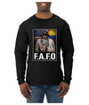 Venezuelan Dictator Maduro Captured F Around Find Out Sweater, Unisex Mens Long Sleeve Shirt