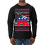 I'm Dreaming Of A Right Christmas Republican GOP  Ugly Christmas Sweater Mens Long Sleeve Shirt