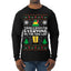 Room For Everyone On The Nice List Christmas Movie Quote  Ugly Christmas Sweater Mens Long Sleeve Shirt