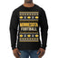 City of Minnesota MIN American Football Fantasy Fan Ugly Christmas Sweater Unisex Crewneck Sweatshirt