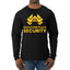 Nakatomi Plaza Security Movie Christmas Mens Long Sleeve Shirt