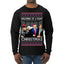 Dreaming of a right christmas conservative crew  Ugly Christmas Sweater Mens Long Sleeve Shirt