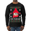 Oh Fudge Funny Story Ugly Christmas Sweater Mens Long Sleeve Shirt