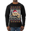 Come Out to the Coast Have a Few Laughs Die Hard McClane Ugly Christmas Sweater Mens Long Sleeve Shirt