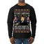 It's Not Christmas Until Hans Gruber Falls From Nakatomi Plaza Color Ugly Christmas Sweater Mens Long Sleeve Shirt