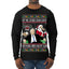 Put the Cookies Down Make America Healthy Again RFK Ugly Christmas Sweater Mens Long Sleeve Shirt