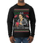 Gabagool It's What's for Dinner, Funny Tony Italian NJ New Jersey Mafia, Classic TV Show Ugly Christmas Sweater Mens Long Sleeve Shirt