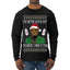 You Better Watch Out, the Diddler's Coming to Town, Funny Santa P Diddy Diddler Funny Party Viral Music Baby Oil Meme Ugly Christmas Sweater Mens Long Sleeve Shirt