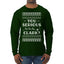 You Serious Clark Christmas Vacation Movie Ugly Christmas Sweater Mens Long Sleeve Shirt