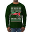 Cousin Eddie Merry Christmas Shitter's Full Ugly Christmas Sweater Mens Long Sleeve Shirt