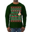 Santa Too Hot For Sweaters Shirt Ugly Christmas Sweater Mens Long Sleeve Shirt